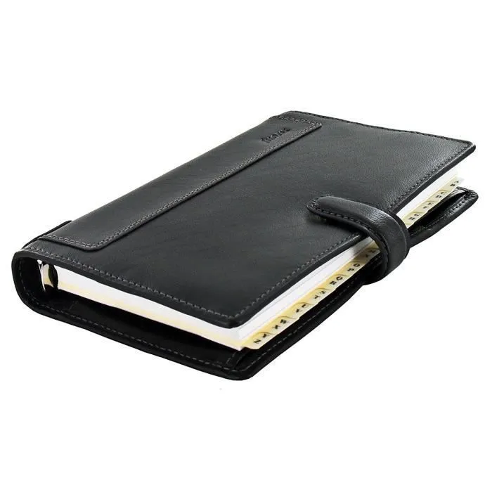 Agenda organiseur - FILOFAX - Holborn - Format Personal - 1 semaine sur 2 pages - Noir-1