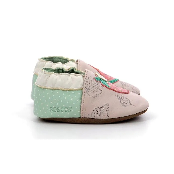 ROBEEZ Chaussons Fruit's Party rose-0