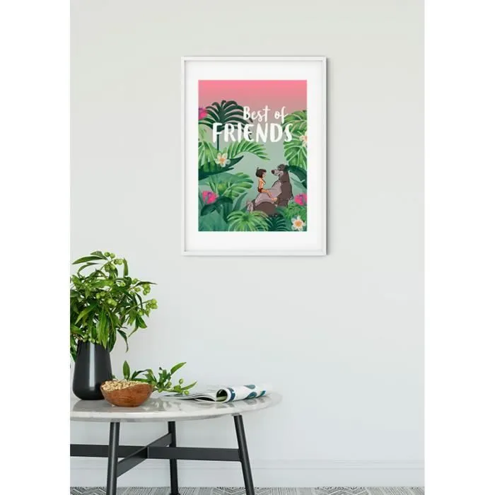 Poster Disney Le livre de la Jungle - KOMAR - Rectangulaire - 70 cm x 50 cm - Décoration murale-1