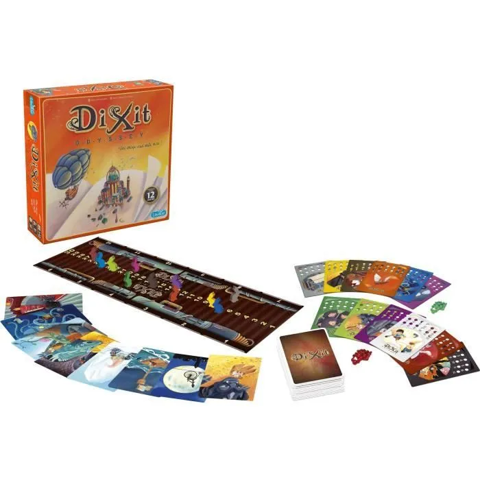Libellud | Dixit Odyssey | Jeu de société | À partir de 8 ans | 3 à 6 joueurs | 30 minutes-0