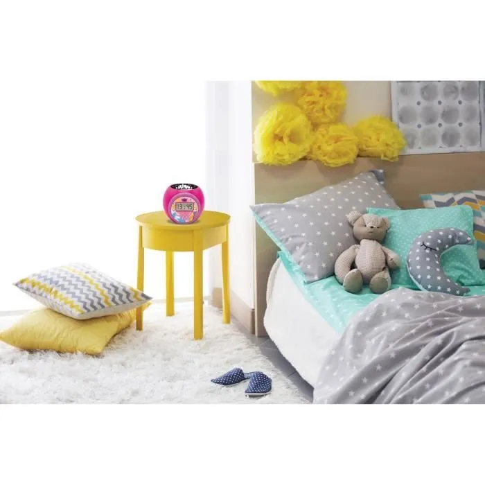 Réveil projecteur Disney Princesses fonction minuteur-0