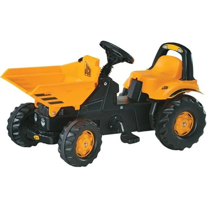 Dumper Trac JCB Série Rolly Kid - Jaune - Pour Enfant à partir de 3 ans-0