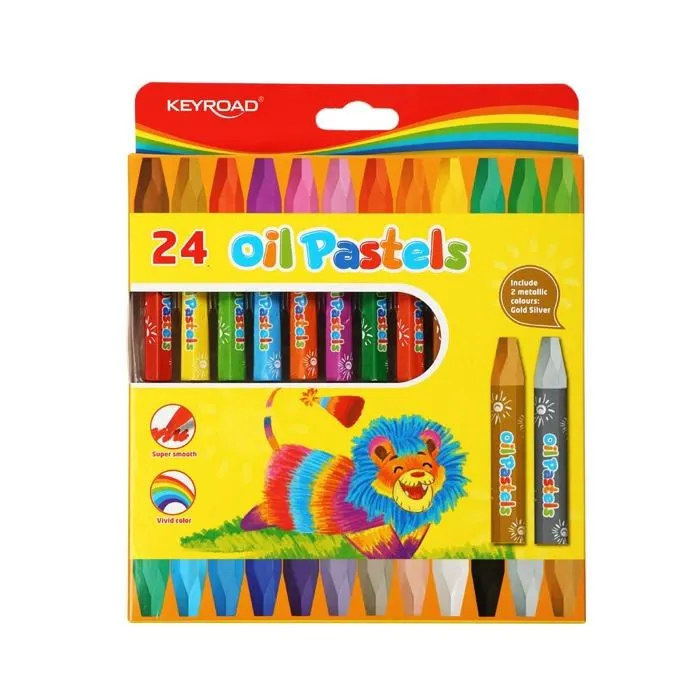 Crayon de couleur - craie grasse Keyroad - KR972140-0