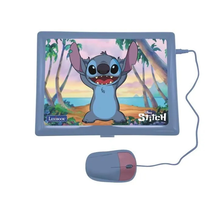 Ordinateur éducatif bilingue STITCH – 124 activités (Français-Anglais)-1
