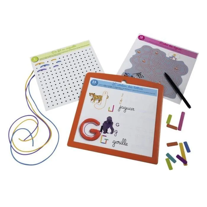 Mon atelier Ecriture - Coffret complet éducatif - Apprentissage de l'écriture - 50 activités - Ravensburger - Dès 4 ans-1