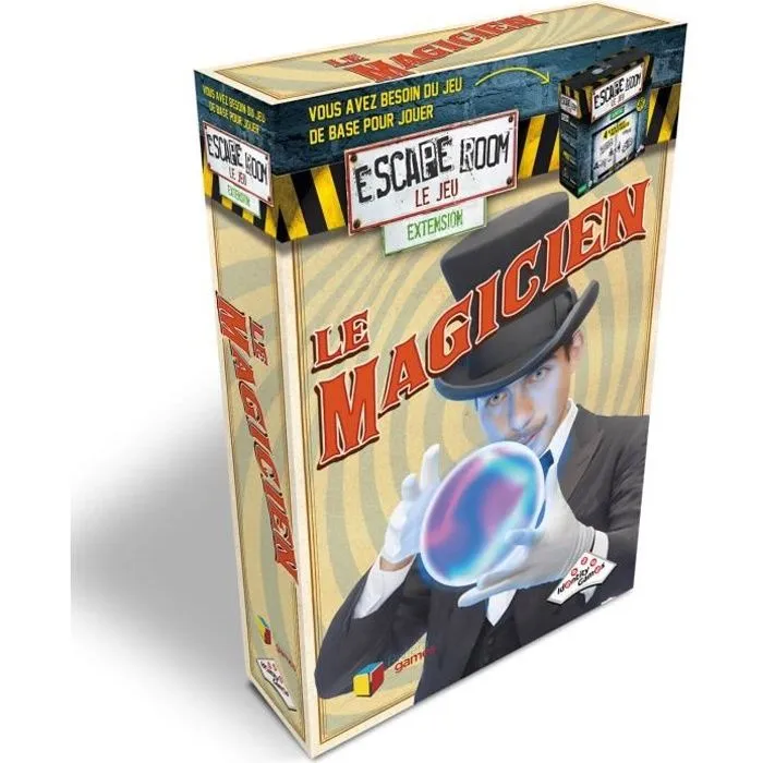 Escape Room Le jeu : Extension : Le magicien aille Unique Coloris Unique-0