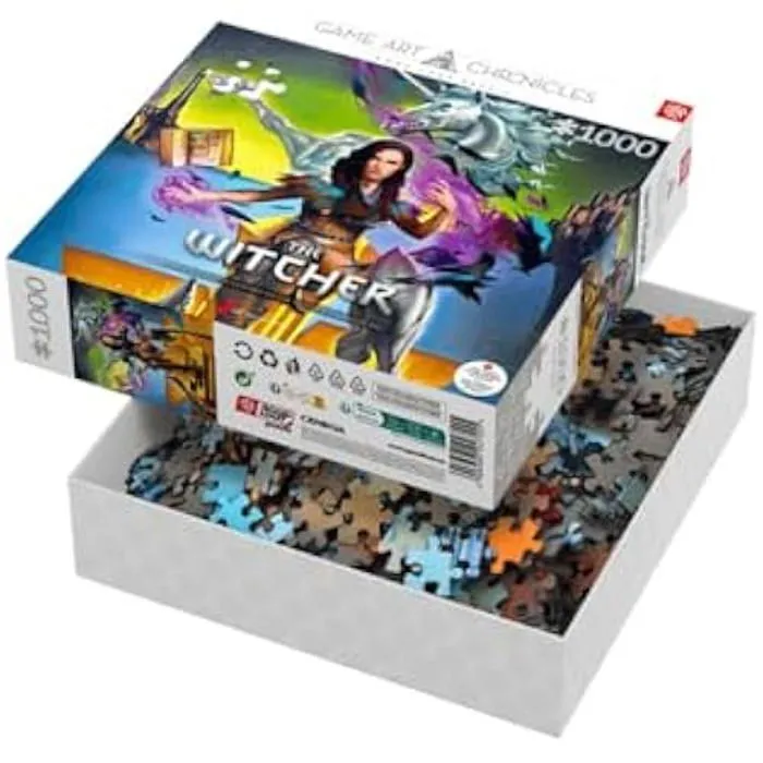 Puzzle 1000 pièces - GOOD LOOT - The Witcher - Yennefer - Multicolore - Art classique-0
