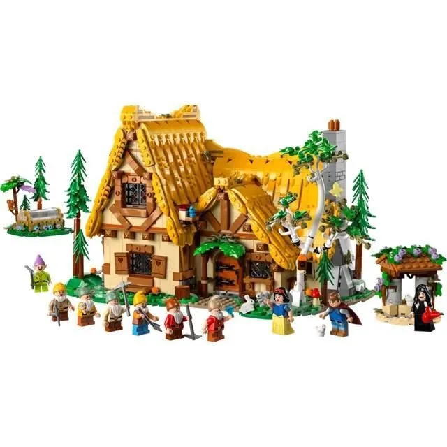 LEGO DISNEY - 43242 - BLANCHE-NEIGE ET LES SEPT NAINS COTTAGE-1