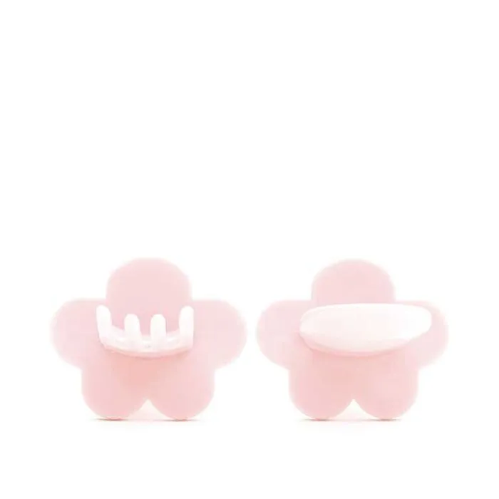 Set de 2 couverts d'apprentissage ergonomiques Rose clair - GRABEASE-4