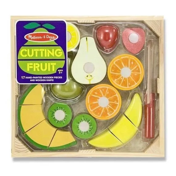 Jouet Premier Age - Melissa & Doug - Coffret de Fruits à Découper-3