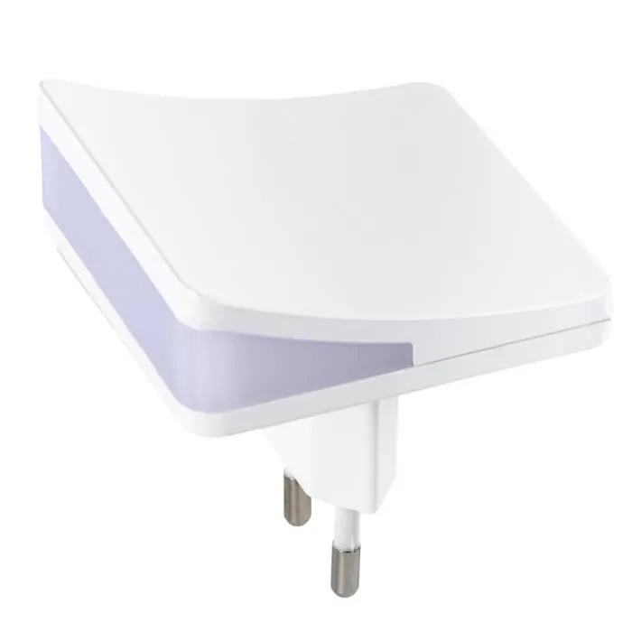 VEILLEUSE LED ''DAYNIGHT SENSOR'' PR PRISE, CAPT. DE NUIT, LUMIÈRE CHD-1