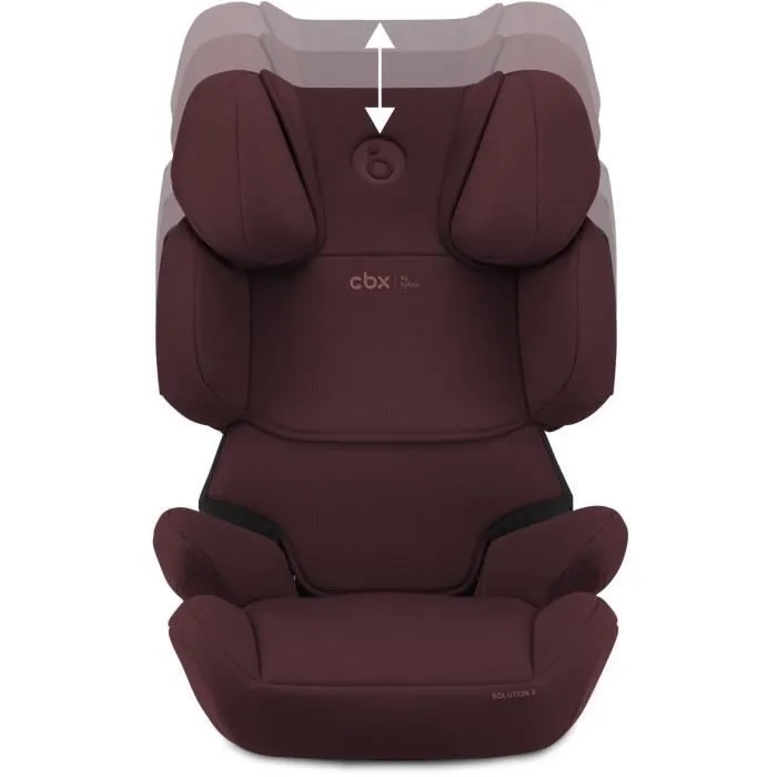 Siège auto CBX by CYBEX SOLUTION X I-FIX 3 à 12 ans - Groupe 2/3 - 100 à 150 cm Red | red-1