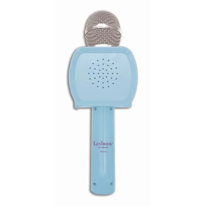 Micro Karaoké sans fil Reine des Neiges - LEXIBOOK - Enceinte Bluetooth® intégrée - 3 tonalités de voix-2