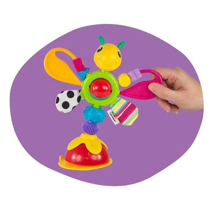 Hochet de table Freddie La Luciole - TOMY - L27243 - Jouet pour Chaise Haute - Bébé-1