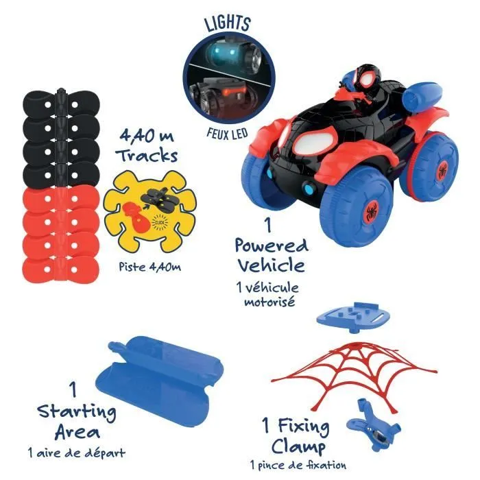 Jouet de construction - SMOBY - Spidey FleXtreme Set Spin - Mixte - Blanc - A partir de 5 ans - Intérieur-5