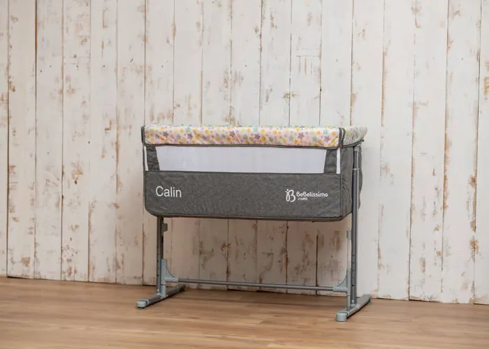 BEBELISSIMO - Lit Cododo - berceau bébé - lit bébé - Calin - dès la naissannce - gris-2