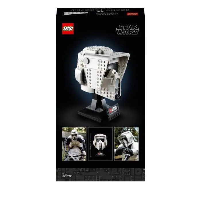 LEGO® Star Wars 75305 Le Casque du Scout Trooper, Kit, Masque, Maquette, Cadeau pour Adultes-4