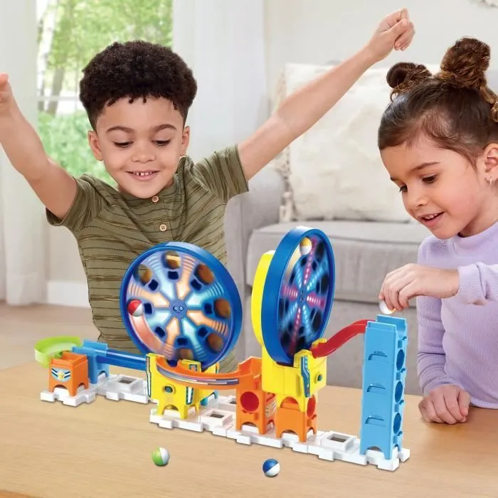 Circuit à Billes - VTECH - Marble Rush - Roues Motorisées - Bleu - Enfant - Mixte - Multicolore-5