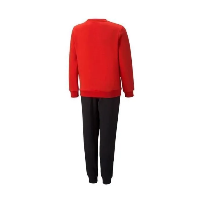 T-SHIRT - PUMA - TUTA PUMA - Rouge/Nero - Manches longues - Enfant 13-14 ans-1
