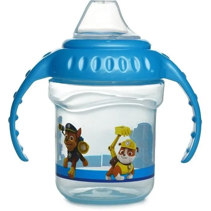 Tasse à poignée - THERMOBABY - 250 ml - Bec silicone - Anti-fuites - Pat'patrouille-1
