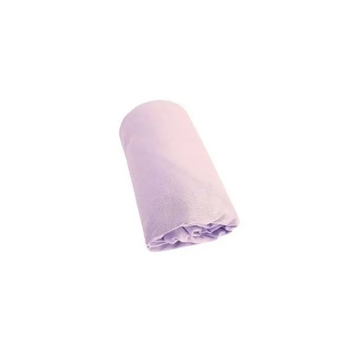 Drap Housse - LES CHATOUNETS - lilas - 100% coton - 60x120CM-0