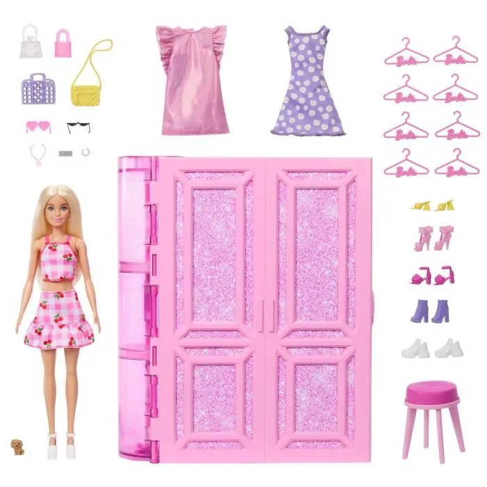 Barbie-Dressing de Rêve-Coffret HXD58-1