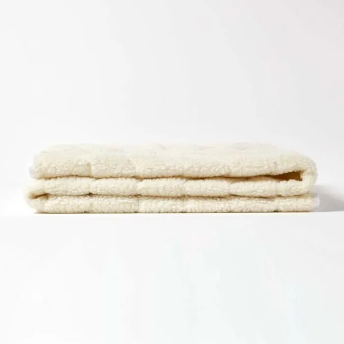 Protège matelas - Non spécifié - 150 x 200 cm - Polaire - Grands bonnets - Lavable-3