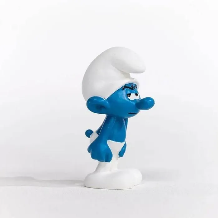 Figurine Schtroumpf : Schtroumpf Grognon-5
