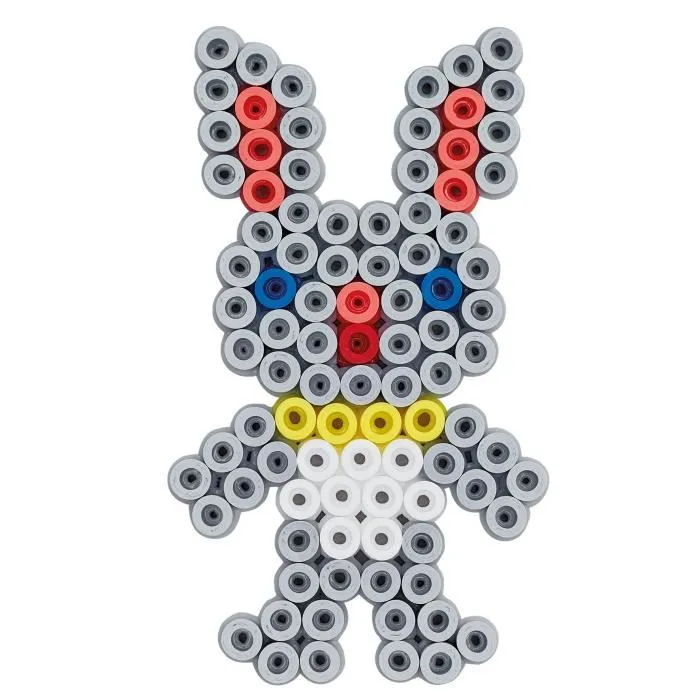 Blister perles MAXI GM Lapin - Hama - Jeu créatif - Multicolore - Mixte - A partir de 3 ans-1
