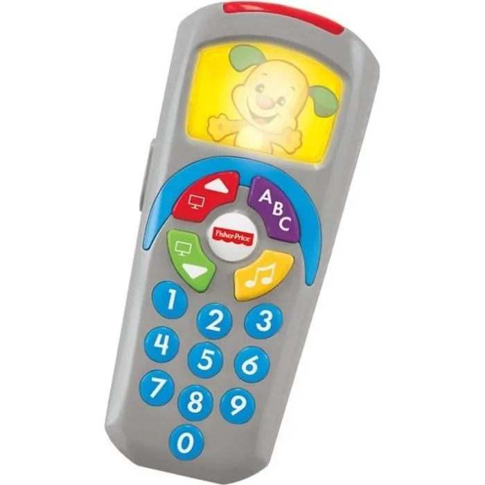 Fisher-Price - La Télécommande de Puppy - Jouet d'éveil - 6 mois et + DLD31-0