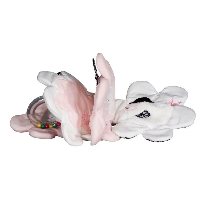 Livre d'éveil - Sauthon Baby Déco - Miss Fleur de Lune - Polyester - Activités sensorielles - Lavable en machine-2