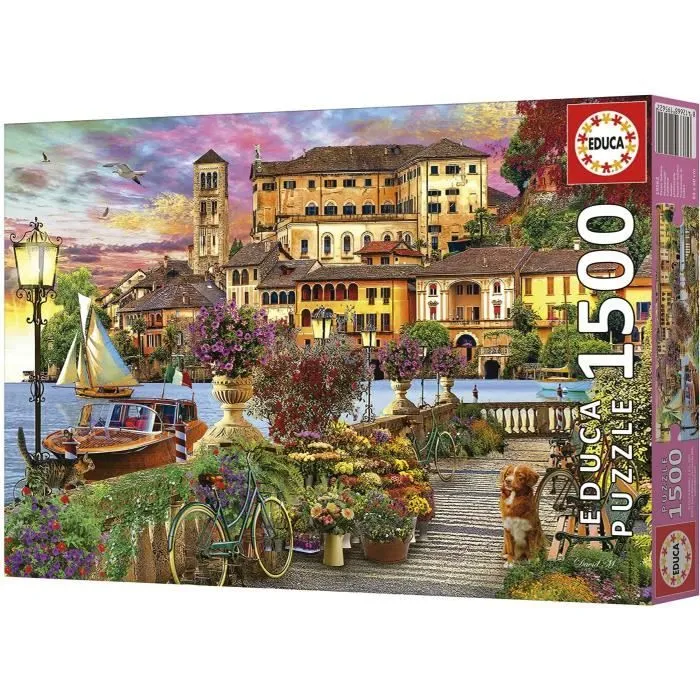 PROMENADE ITALIENNE - Puzzle de 1500 pièces-4