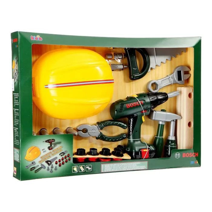 BOSCH - Jouet - Grand ensemble de 36 outils-4