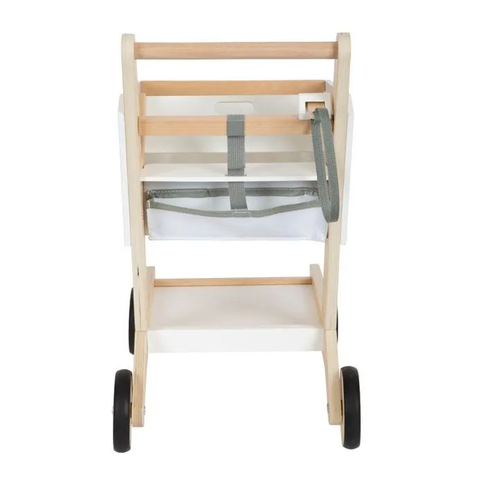 SMALL FOOT CADDIE FRESH EN BOIS, ACCESSOIRES POUR LA BOUTIQUE ET LE-2