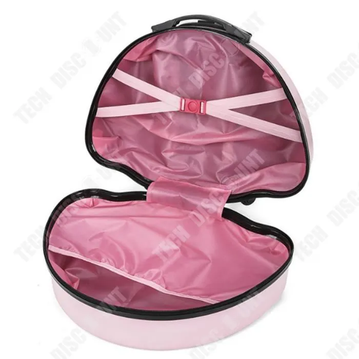 TD® Valise à roulettes universelle 3D anti-éclaboussures amusante pour enfants, valise à roulettes pour enfants de 20 pouces-1