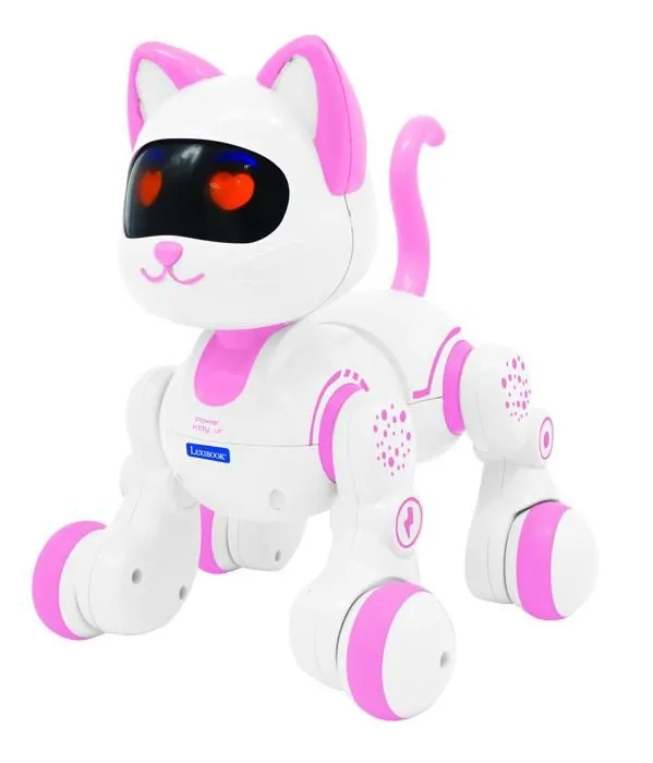 Chat robot programmable - Power Kitty - Junior - Télécommande - Effets sonores - Batterie rechargeable-1