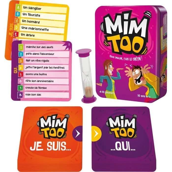 Mimtoo - Asmodee - Jeu de cartes et d'imagination - Mixte - A partir de 6 ans - Enfant-1