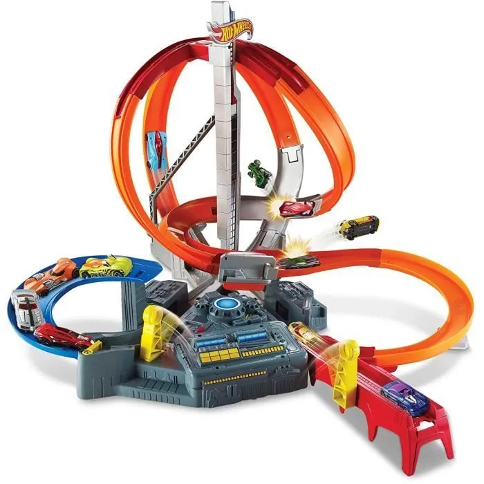 Hot Wheels - Spin Storm Track Set, , Multicolore - CDL45-2