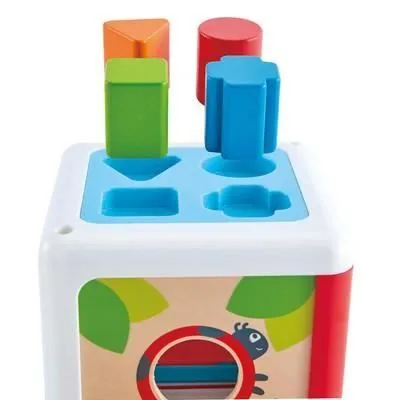 Jouet éducatif - HAPE - Boite à forme cube - Multicolore - Pour bébé de 12 mois et plus-3