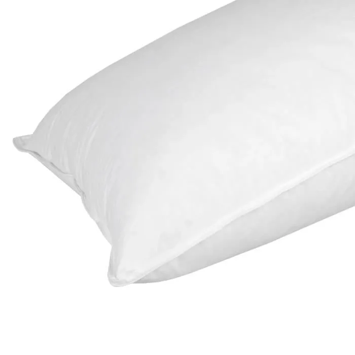 Oreiller en plumes et duvet de canard - HOMESCAPES - 50 x 75 cm - Ultra moelleux et gonflant-3