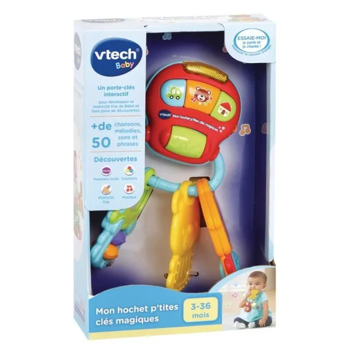 VTECH BABY - Mon Hochet P'tites Clés Magiques-4