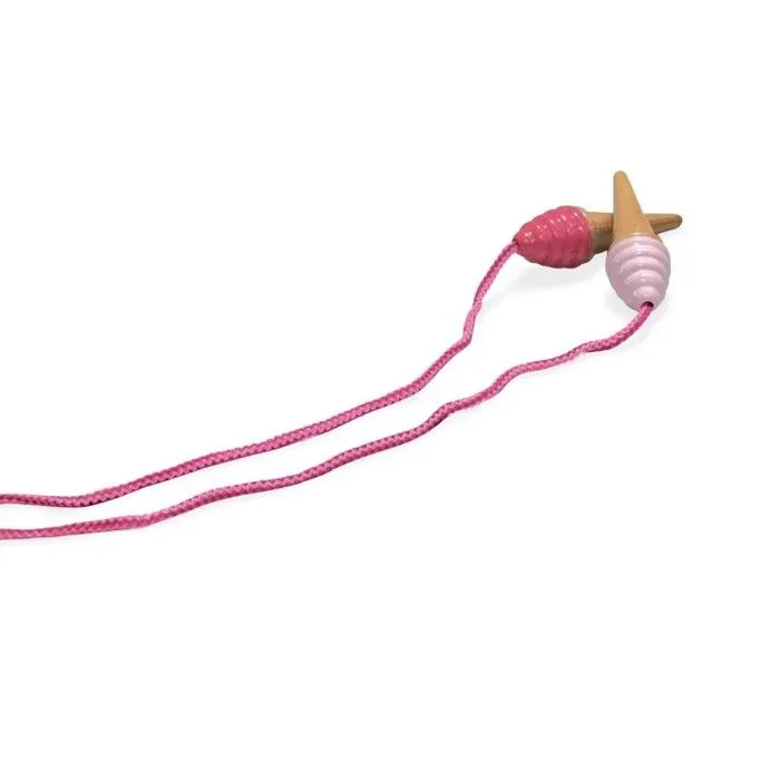 Corde à sauter en bois VILAC - Crème glacée - 5 ans et plus - Mixte-2