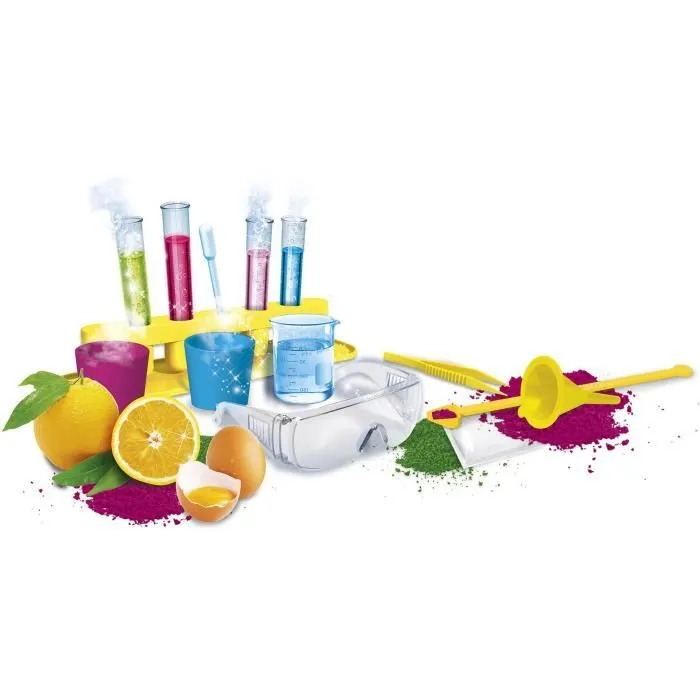 Laboratoire chimie - LISCIANI - I'm a Genius - Secrets de la chimie - 50 expériences - Matériel complet - Activités sûres-2