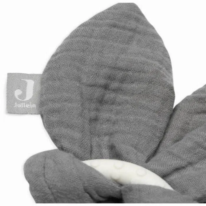 Anneau de dentition en Silicone Bunny Ears Gris Tempête - Jollein - Bébé-1