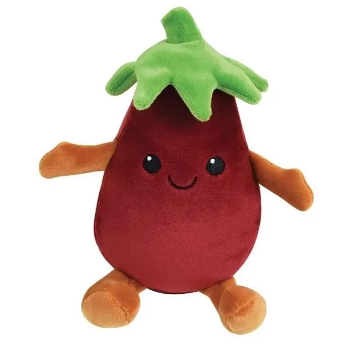 Peluche - Jemini - Aubergine - 17cm - Ludo éducatif - Mixte-0