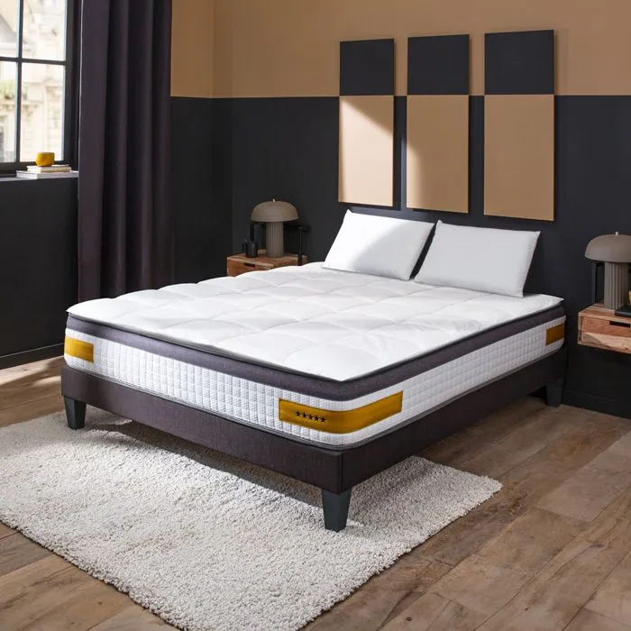 Surmatelas 6 cm Tranquilité 140x200 cm Duvet et plumettes de canard neuf-2