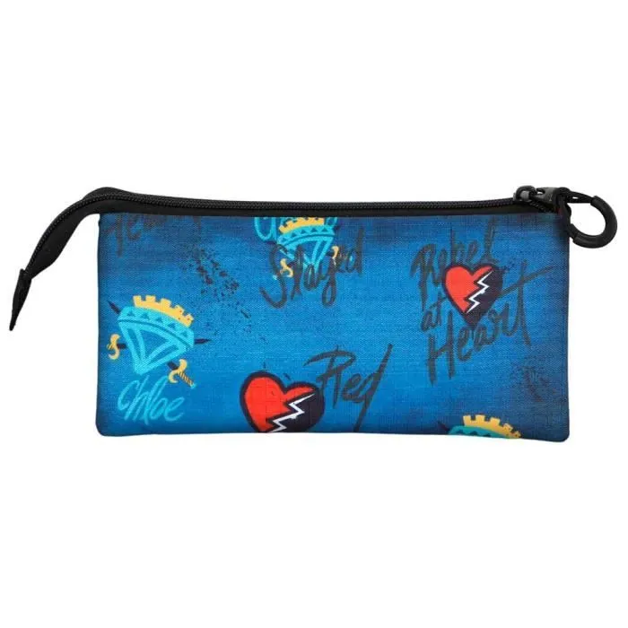 Trousse à crayons - Disney - Descendants Wickedly - Multicolore - Taille Unique - Zippée-2