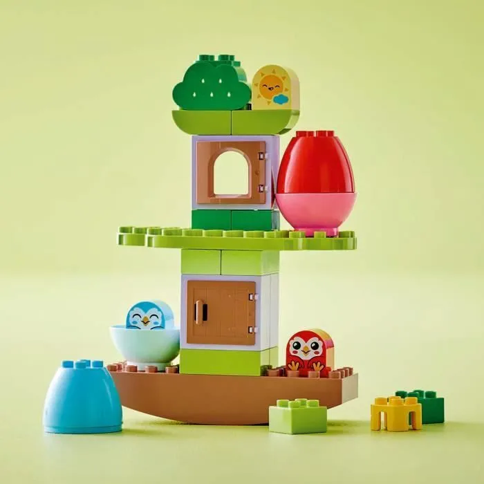LEGO DUPLO My First 10440 Arbre qui se balance et s’empile - Jouet interactif pour bébés-3