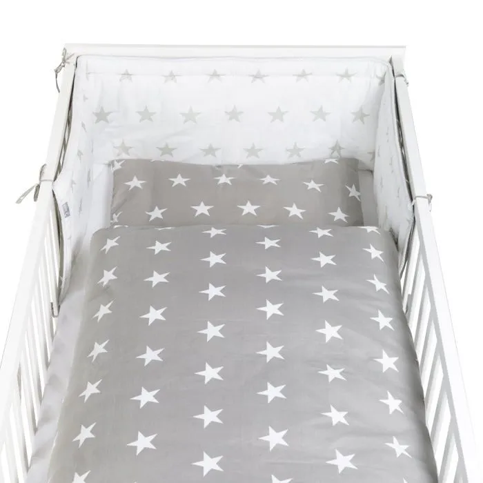 Lit évolutif ROBA Little Stars 70x140 cm - Blanc - Avec accessoires-3