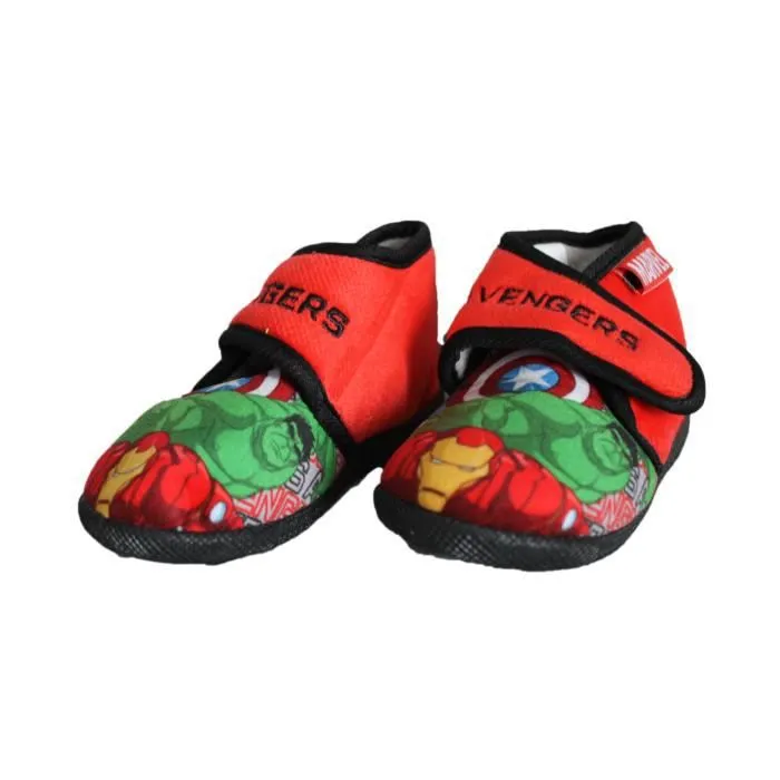 Chaussons - MARVELOUS ENTERTAINMENT INC. - Avengers - Rouge - Scratch - Enfant-0